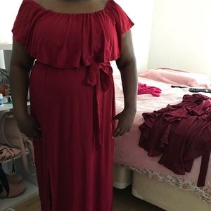 Plus Size 3X Red Dress